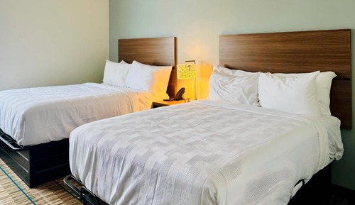 Room, 2 Double Beds, Non Smoking (Efficiency)