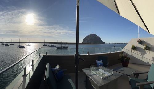 Panoramic Room, 1 King Bed with Sofa bed, Fireplace, Ocean View