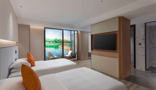 Business Room, 2 Twin Beds, Non Smoking (Hot Spring)
