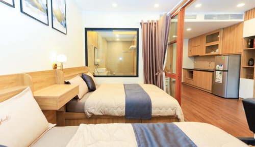 2 Double Bed Studio with Sofabed