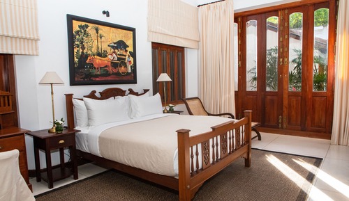 Deluxe Courtyard Access King Room - Private Terrace, Evening Tea & Extended Check-in & Check-out