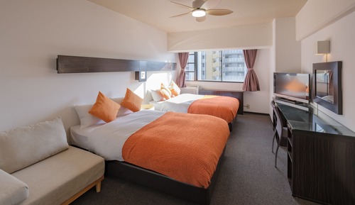 Standard Room (2 Small Double Beds) - Non-Smoking - Cleaning Fee Extra