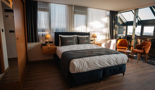 Panoramic Room, 1 King Bed, Hot Tub, Sea View