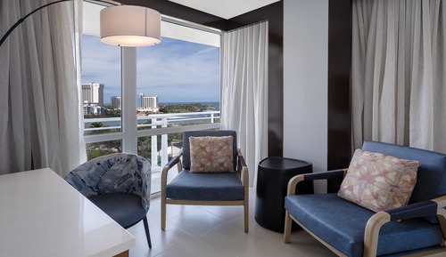 Room, 1 King Bed, Ocean View, Corner