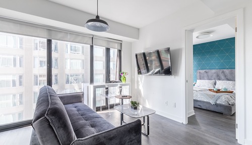 Business Suite, 1 Bedroom, Kitchen