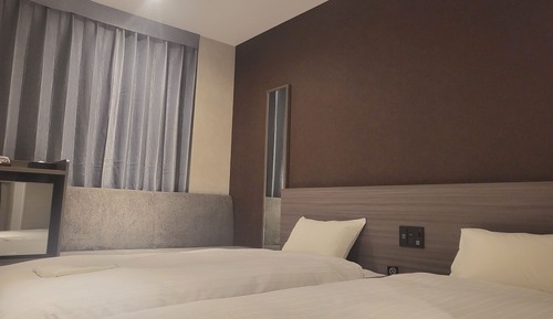 Single Use - Twin Room, Non Smoking (No Housekeeping)