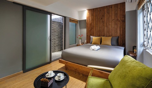 Design Double Room, 1 Queen Bed, Non Smoking, Ground Floor