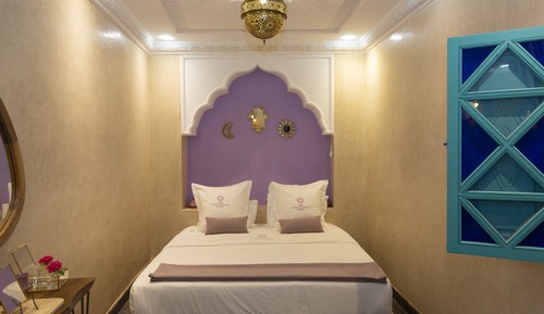 Deluxe Quadruple Room, Ensuite (Chambre Lilas)