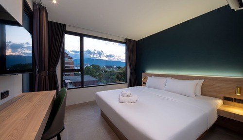 Standard Double Room, 1 King Bed, City View