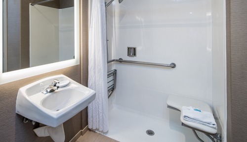 Standard Room, 1 Queen Bed, Accessible (Comm, Roll-In Shower)