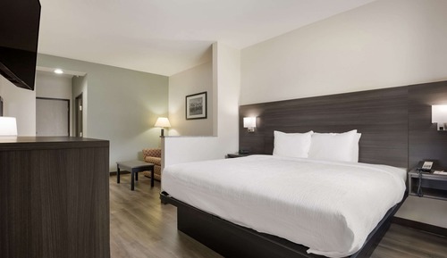 Suite, 1 King Bed with Sofa bed, Non Smoking