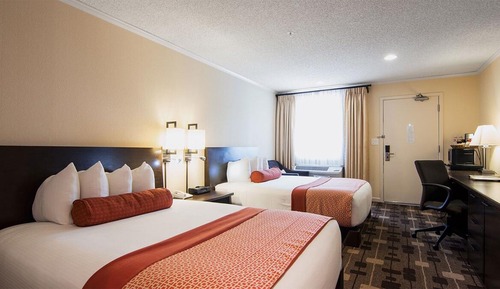 Room, 2 Queen Beds, Non Smoking, Refrigerator & Microwave