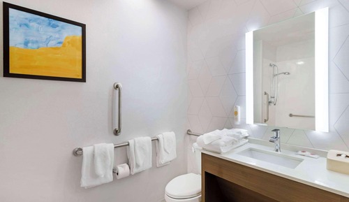 Suite, 1 King Bed, Accessible, Non Smoking