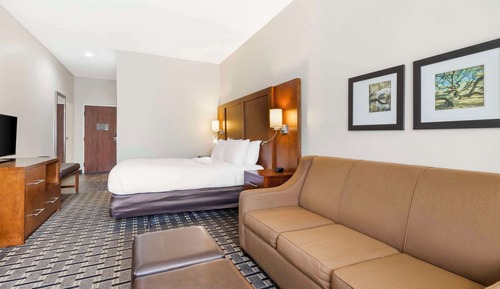 1 QUEEN BED WITH ACCESSIBLE ROLL-IN SHOWER