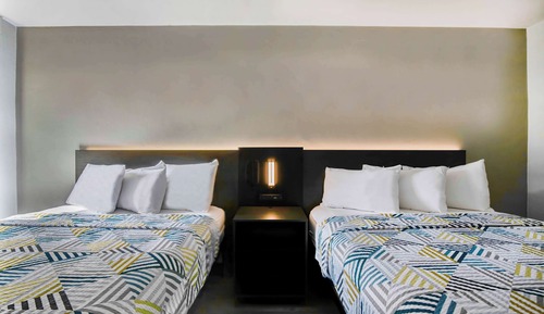 Deluxe Room, 2 Queen Beds, Smoking, Refrigerator & Microwave