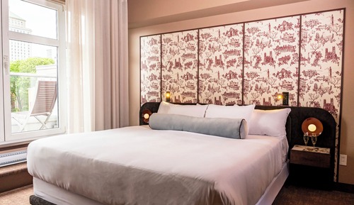 Superior Suite, 1 King Bed with Sofa bed (Penthouse Ville-Marie)