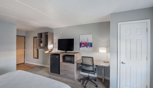 Standard Room, 1 King Bed, Accessible, Refrigerator & Microwave
