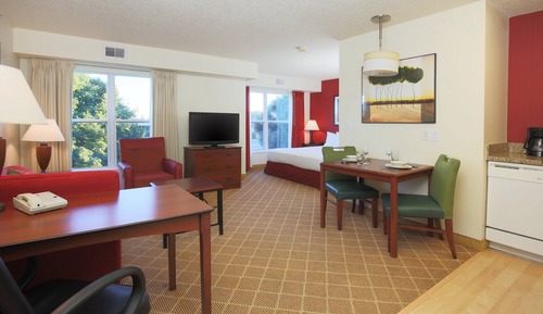 Studio, 1 King Bed with Sofa bed, Non Smoking, City View (Mobility/Hearing Accessible, Tub)