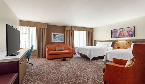 Suite, 2 Queen Beds, Accessible (Mobility & Hearing, Roll-in Shower)