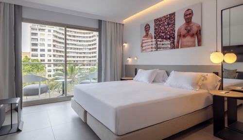 Double Room Single Use, Balcony, City View