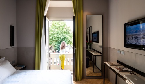 Double Room Single Use, Balcony