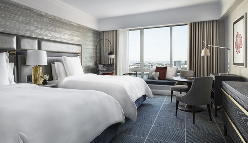 Deluxe Room, 2 Twin Beds, City View