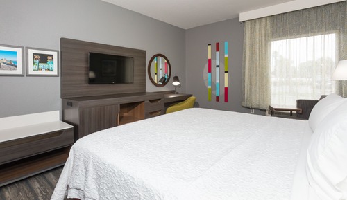 Room, 1 King Bed, Accessible, Non Smoking (Roll-in Shower)