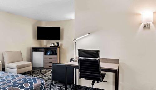 Standard Room, 1 King Bed, Accessible, Refrigerator & Microwave