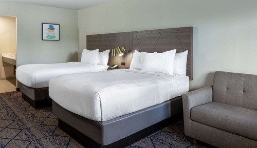 Studio Suite, 2 Double Beds, Accessible, Non Smoking (Mobility, Roll-in Shower)