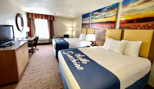 Room, 2 Double Beds, Smoking