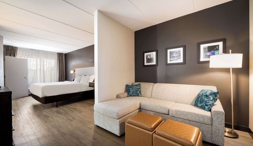 Suite, 1 King Bed with Sofa bed, Accessible, Non Smoking