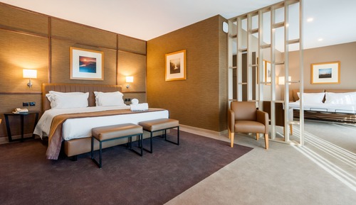 Junior Suite, 1 King Bed with Sofa bed, City View