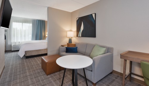 Studio Suite, 1 King Bed, Accessible, Kitchen (Mobility, Accessible Tub)
