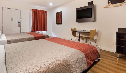 Deluxe Room, 2 Double Beds, Smoking, Refrigerator & Microwave