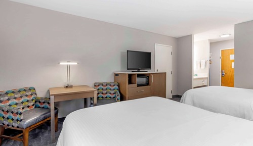 Suite, 2 Queen Beds, Non Smoking, Refrigerator & Microwave