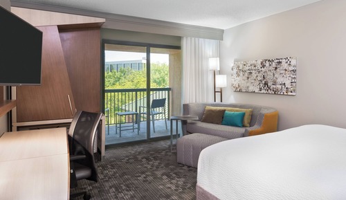 Room, 1 King Bed with Sofa bed, Balcony