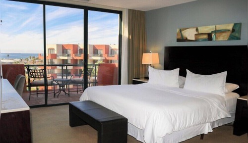 Junior Room, 1 Queen Bed, Balcony, Sea View