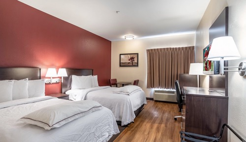 Premium Room, 2 Double Beds (Upgraded Bedding & Snack, Smoke Free)