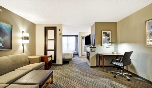 Room, 2 Double Beds (& Sofabed)