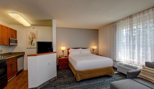 Studio, 1 Queen Bed with Sofa bed