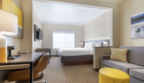 Accessible Junior Suite, 1 King Bed, Sofa Bed, Tub, Non Smoking