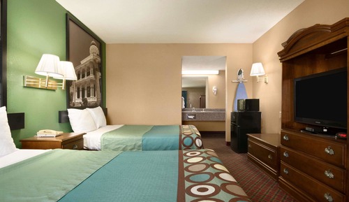 Room, 2 Double Beds, Non Smoking, Refrigerator & Microwave