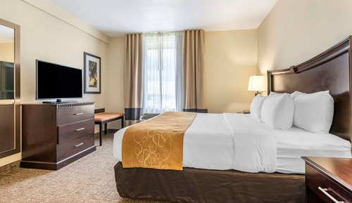 1 Bedroom Suite, 1 King Bed, 2 Bathrooms, Accessible (Accessible Tub)