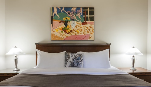 Deluxe Room, 1 King Bed, Fireplace