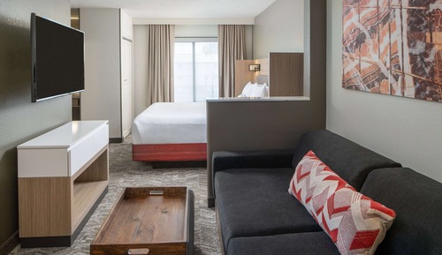 Suite, 1 King Bed with Sofa bed, Accessible (Hearing Accessible)