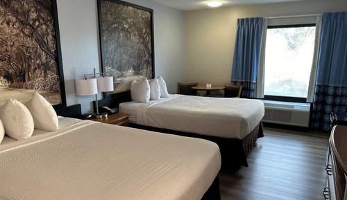 Room, 2 Double Beds, Non Smoking (1st Floor)