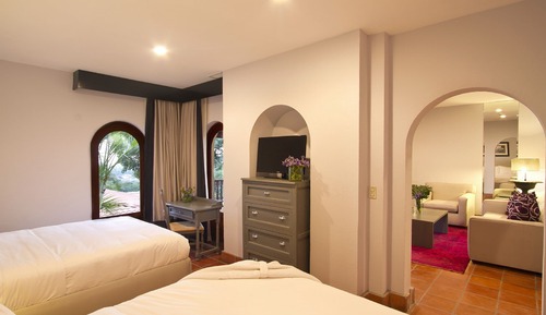 Grand Suite, Multiple Beds, Balcony, Garden View