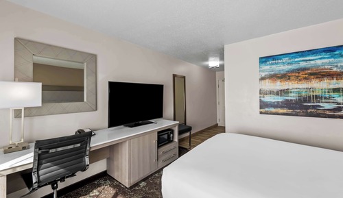 Standard Room, 1 Queen Bed, Non Smoking, Refrigerator & Microwave