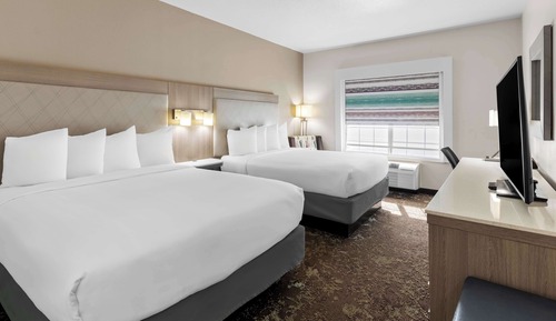 Standard Room, 2 Queen Beds, Accessible, Refrigerator