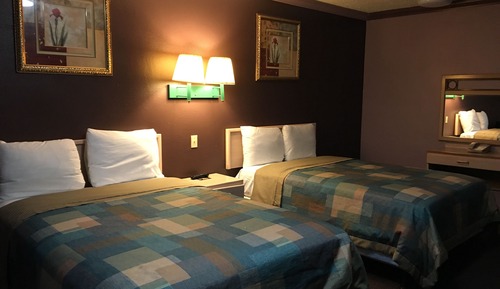 Double Room, 2 Double Beds, Smoking